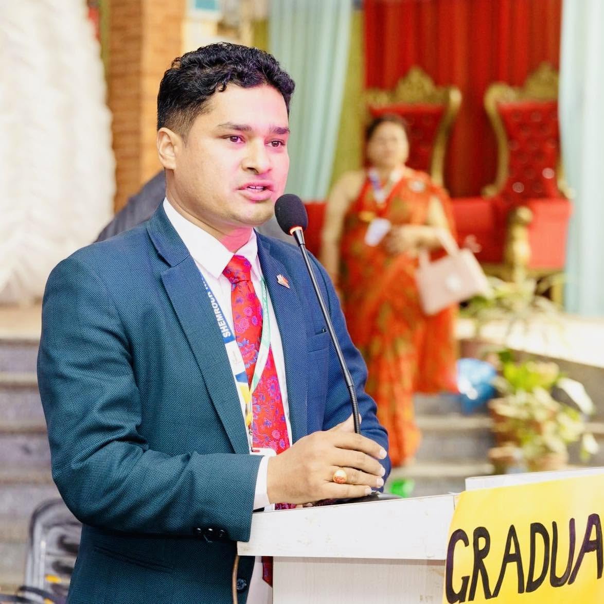 Principal of NIST Tarapunja School